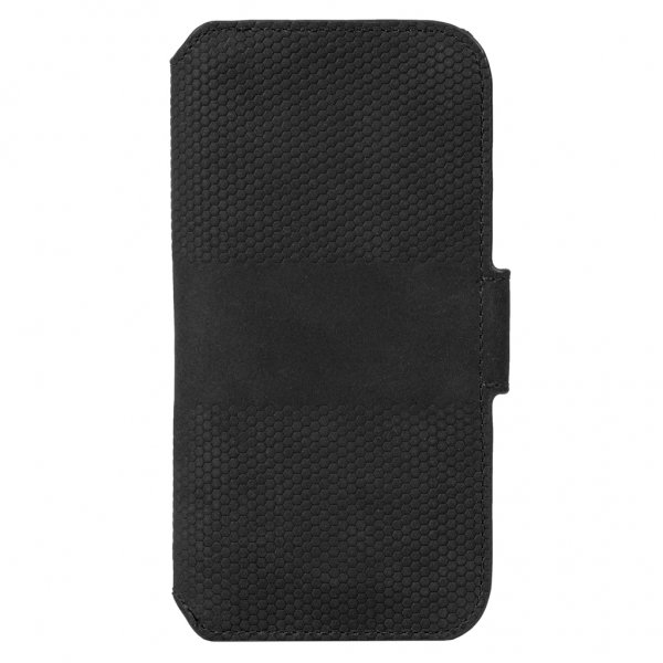 iPhone 13 Pro Max Etui Leather PhoneWallet Svart