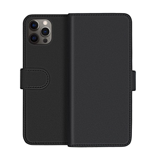 iPhone 13 Pro Max Etui Detachable Wallet Case Svart