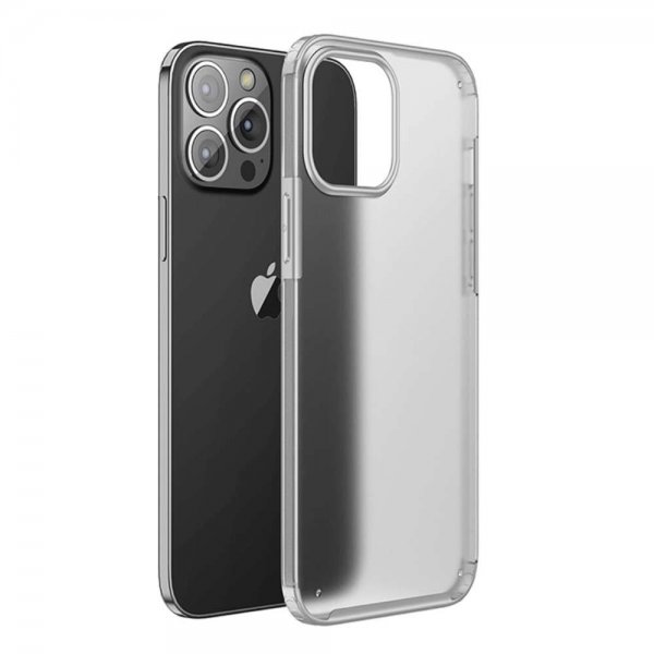 iPhone 13 Pro Max Deksel Farget Kant Transparent Klar