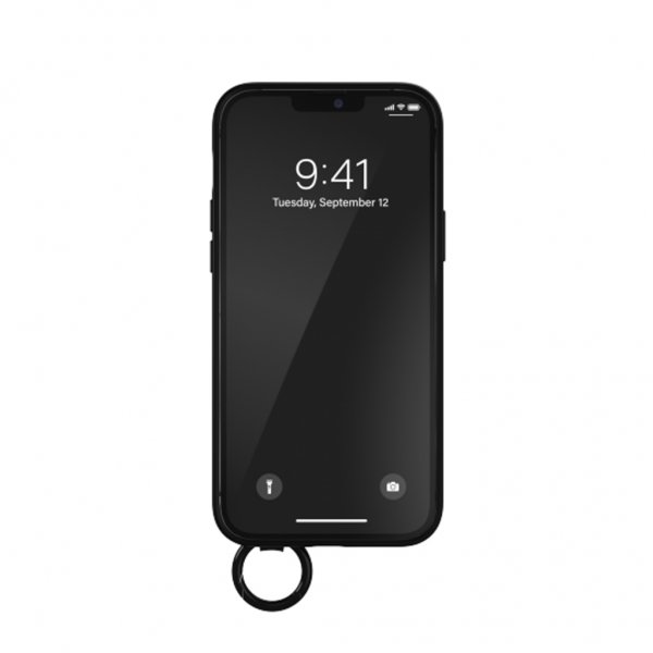 iPhone 13 Pro Max Deksel Hand Strap Case Svart