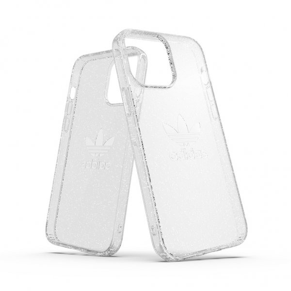iPhone 13 Pro Max Deksel Protective Clear Case Glitter Klar