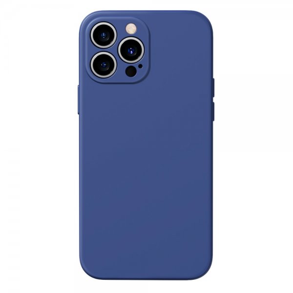 iPhone 13 Pro Max Deksel Silikon MagSafe Navy Blue