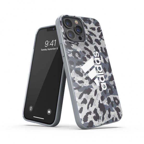 iPhone 13 Pro Max Deksel Snap Case Leopard Grå