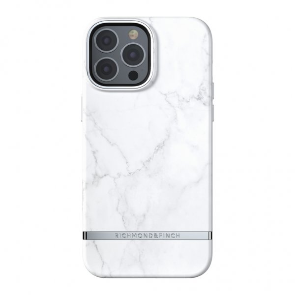 iPhone 13 Pro Max Deksel White Marble