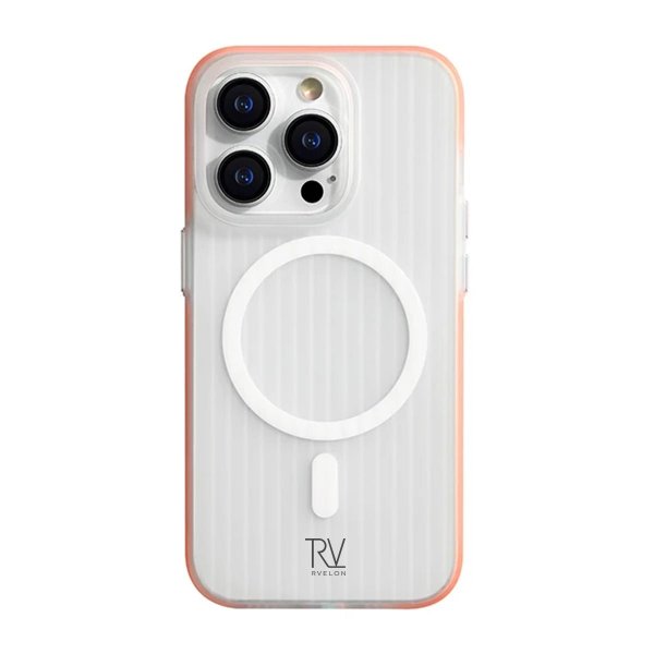iPhone 13 Pro Deksel Korrugerte MagSafe Oransje