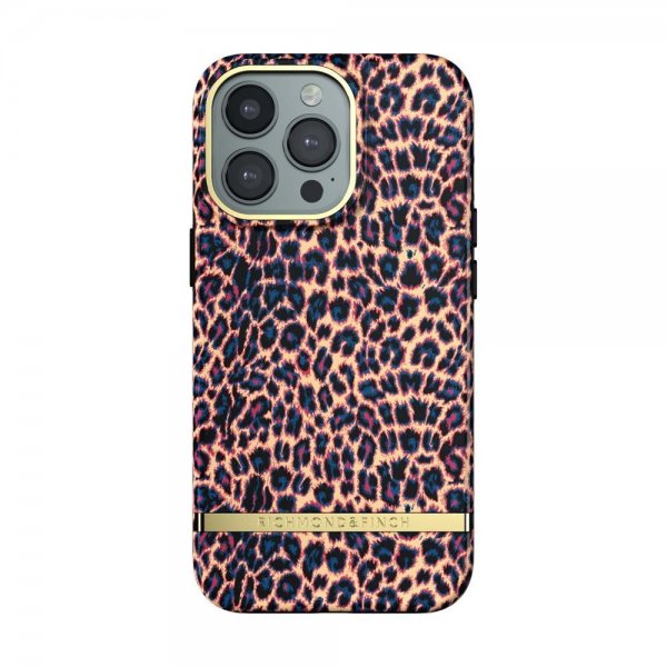 iPhone 13 Pro Deksel Apricot Leopard