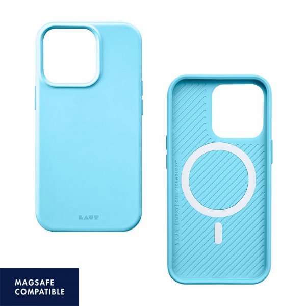 iPhone 13 Pro Deksel Huex Pastel MagSafe Baby Blue