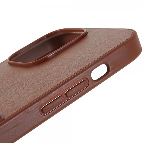 iPhone 13 Pro Deksel Kortholder Brun