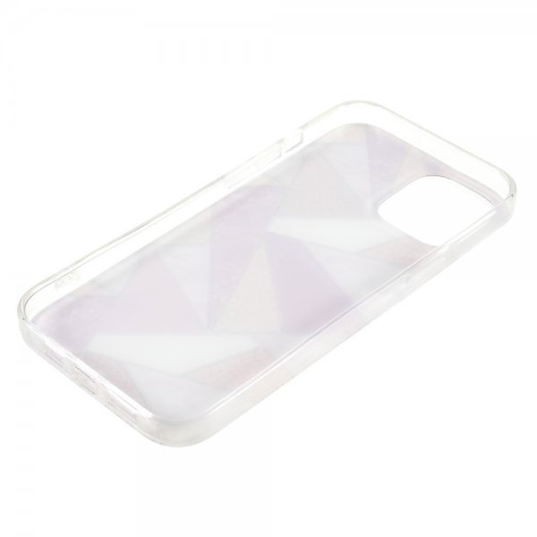 iPhone 13 Pro Deksel Marmormønster Svart Hvit