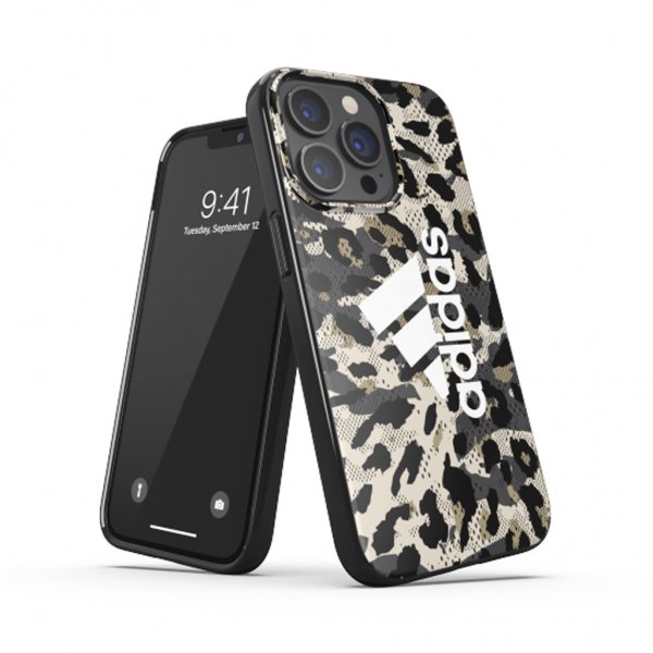 iPhone 13 Pro Deksel Snap Case Leopard Beige