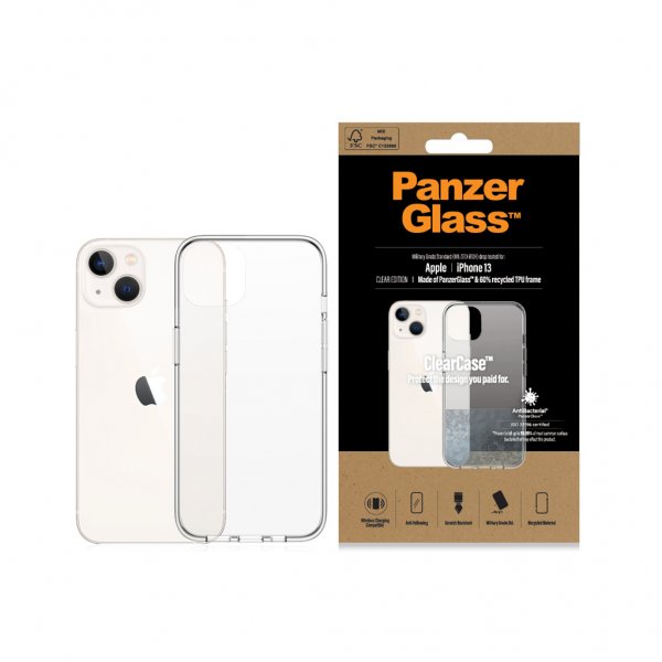 iPhone 13 Deksel ClearCase Transparent