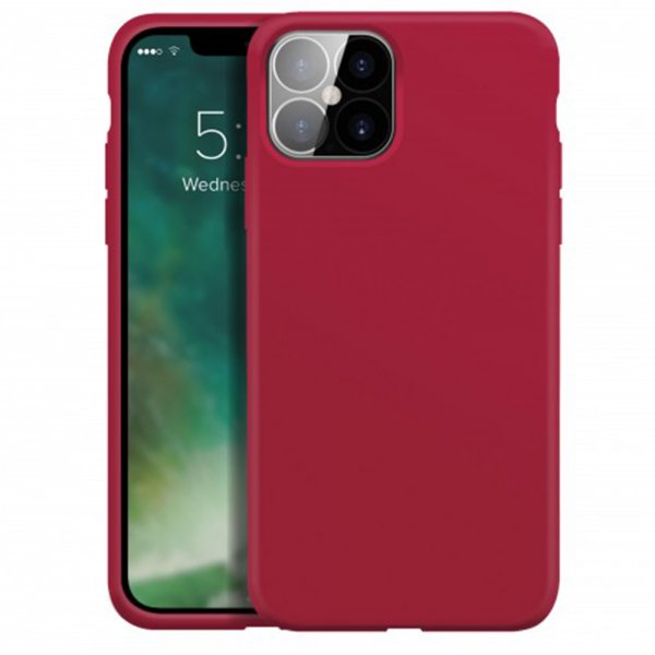 iPhone 13 Deksel Silicone Case Rød