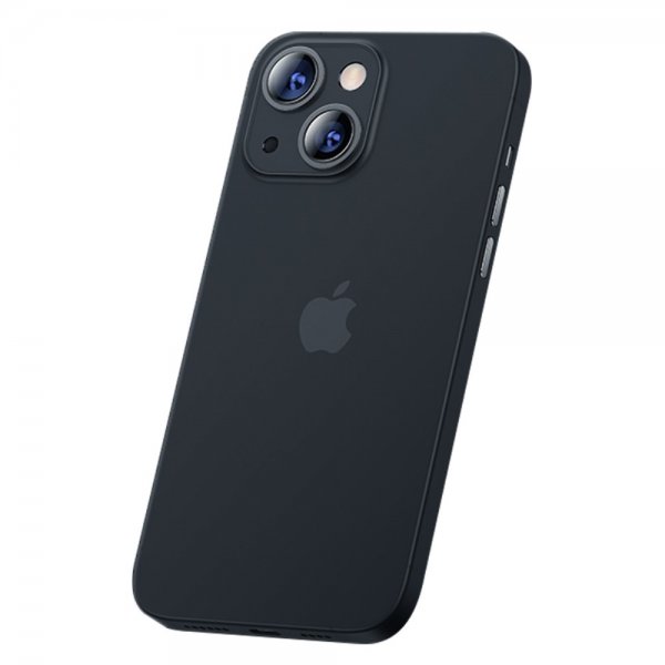 iPhone 13 Deksel Slim Case Transparent Grå