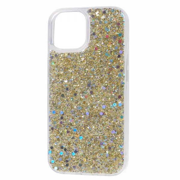 iPhone 13 Deksel Sparkle Series Citrine Gold