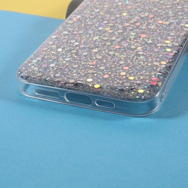 iPhone 13 Deksel Sparkle Series Stardust Silver
