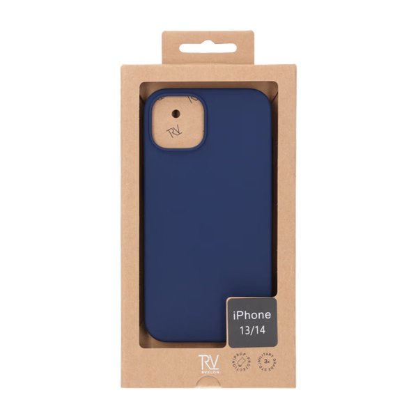 iPhone 13/iPhone 14 Deksel Silikon Blå