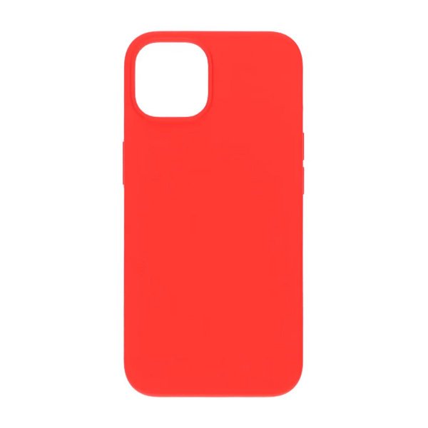 iPhone 13/iPhone 14 Deksel Silikon Rød