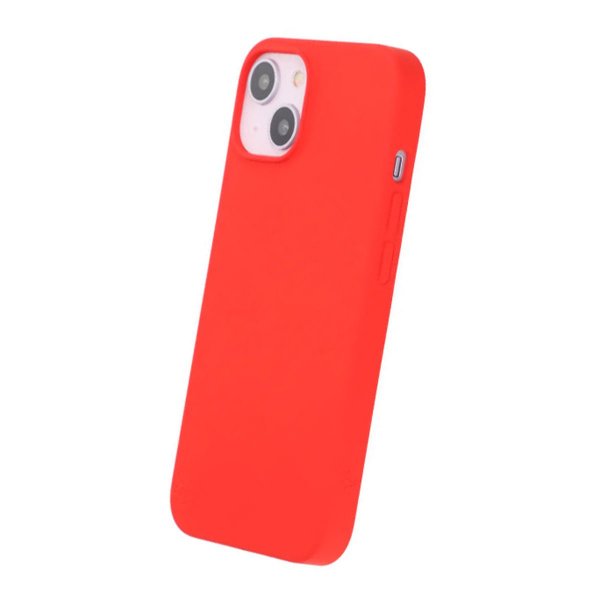 iPhone 13/iPhone 14 Deksel Silikon Rød