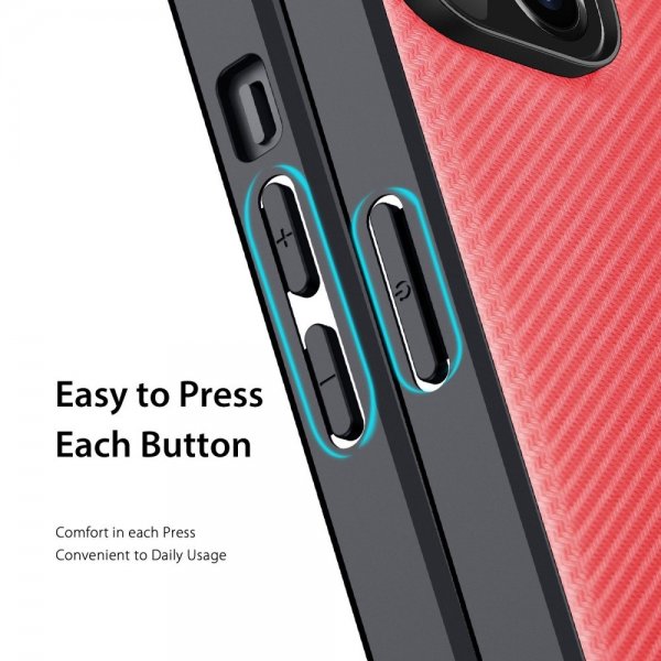 iPhone 14 Plus Deksel FINO Series Rød