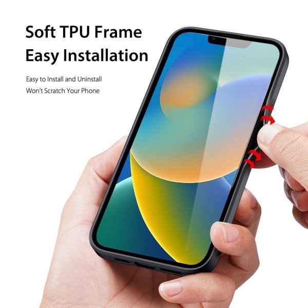 iPhone 14 Plus Deksel FINO Series Svart