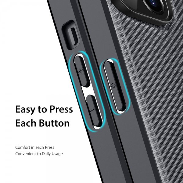 iPhone 14 Plus Deksel FINO Series Svart