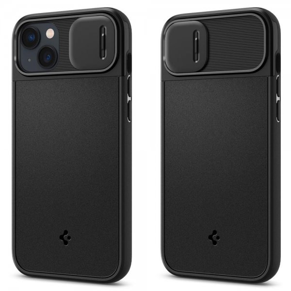 iPhone 14 Plus Deksel Optik Armor MagFit Svart