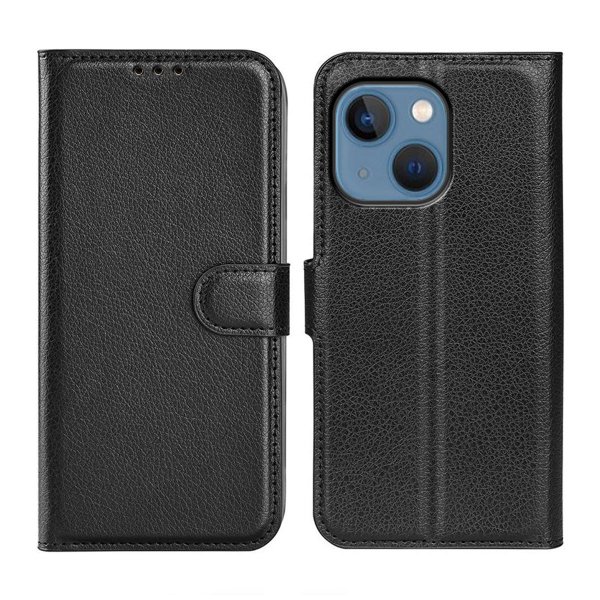 iPhone 14 Etui med Stativ Svart