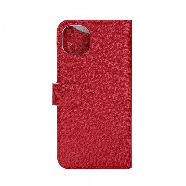 iPhone 14 Plus Etui Fashion Edition Avtakbart Deksel Rød