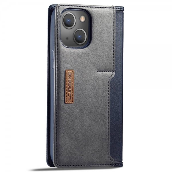 iPhone 14 Plus Etui Kortlomme Utside Blå