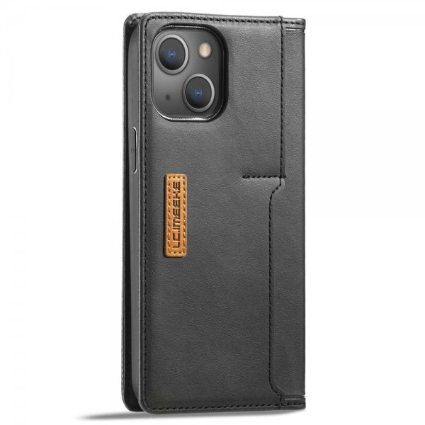 iPhone 14 Plus Etui Kortlomme Utside Svart