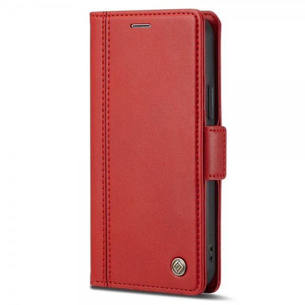 iPhone 14 Plus Etui med Kortlomme Rød