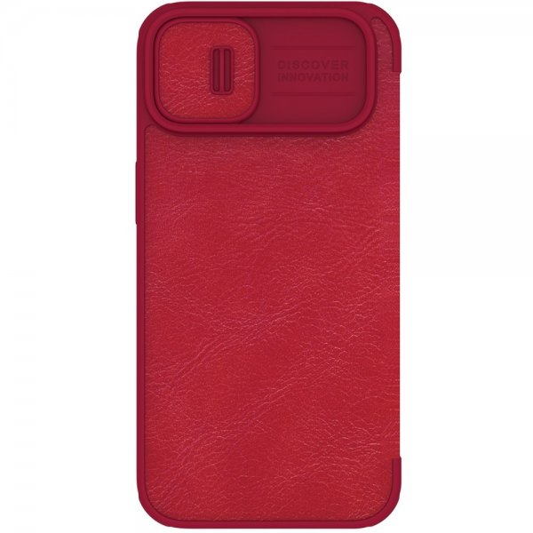 iPhone 14 Plus Etui Qin Pro Series Rød