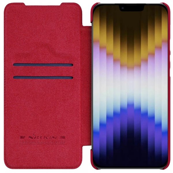 iPhone 14 Plus Etui Qin Pro Series Rød