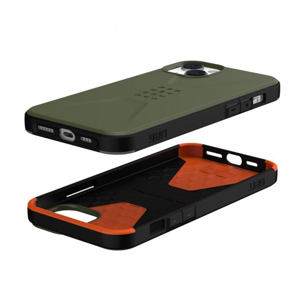 iPhone 14 Plus Deksel Civilian Olive