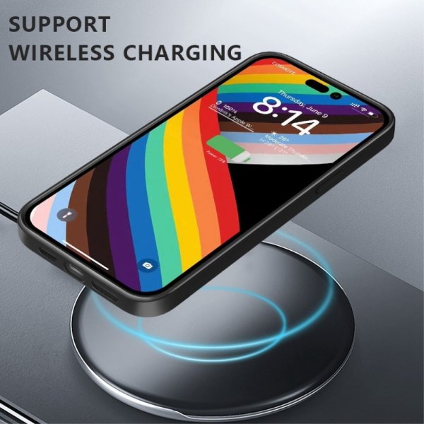 iPhone 14 Plus Deksel Nature Color Series Svart