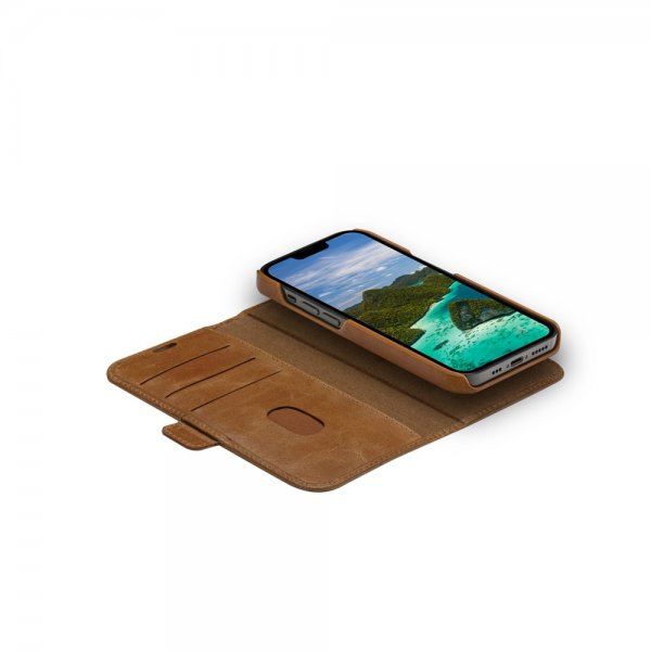 iPhone 14 Pro Etui Lynge Tan