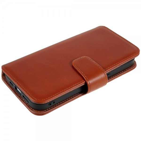 iPhone 14 Pro Etui MagLeather Maple Brown