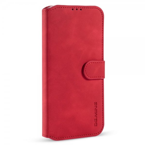 iPhone 14 Pro Etui Retro Rød