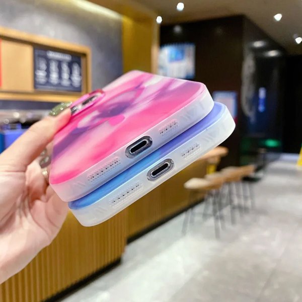 iPhone 14 Pro Deksel Mønster Rosa