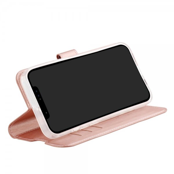 iPhone 14 Pro Max Etui Classic Wallet Rosegull