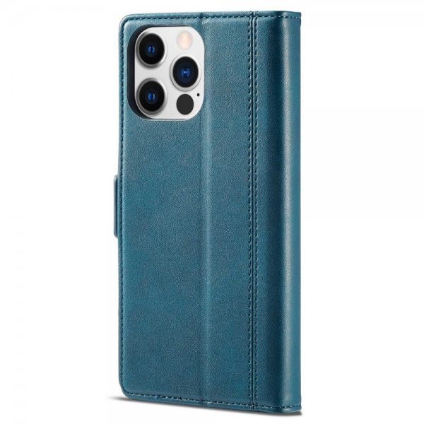 iPhone 14 Pro Max Etui med Kortlomme Blå