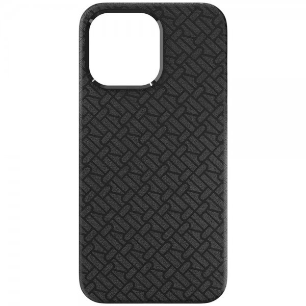 iPhone 14 Pro Max Deksel Black Vegan Leather