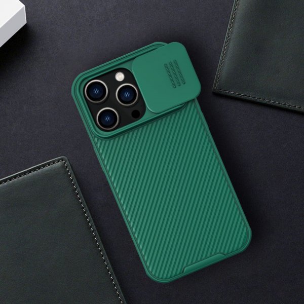 iPhone 14 Pro Max Deksel CamShield Grønn