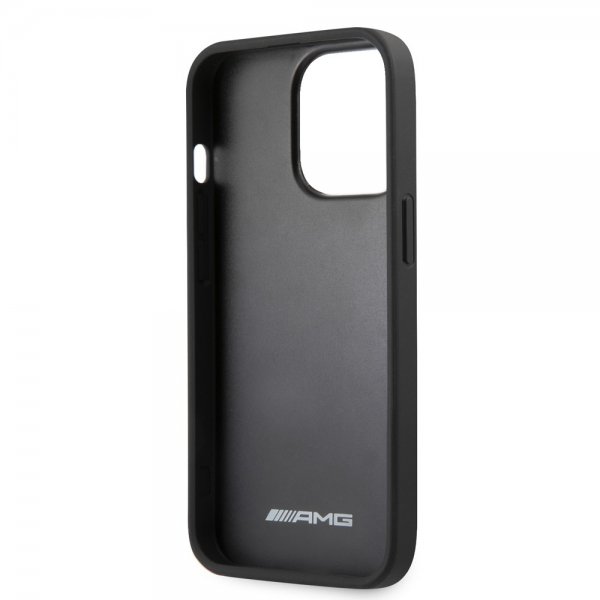 iPhone 14 Pro Max Deksel Carbon Effect Stamped Logo Svart