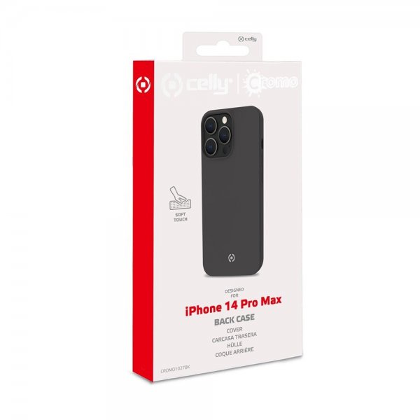 iPhone 14 Pro Max Deksel CROMO Svart