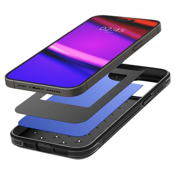 iPhone 14 Pro Max Deksel Cryo Armor Matte Black