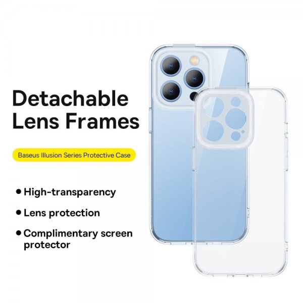 iPhone 14 Pro Max Deksel Illusion Series Transparent
