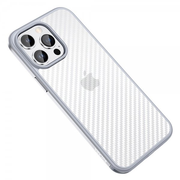 iPhone 14 Pro Max Deksel Luxury Series Sølv