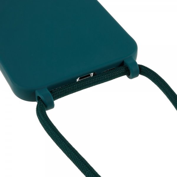 iPhone 14 Pro Max Deksel med Stropp Grønn