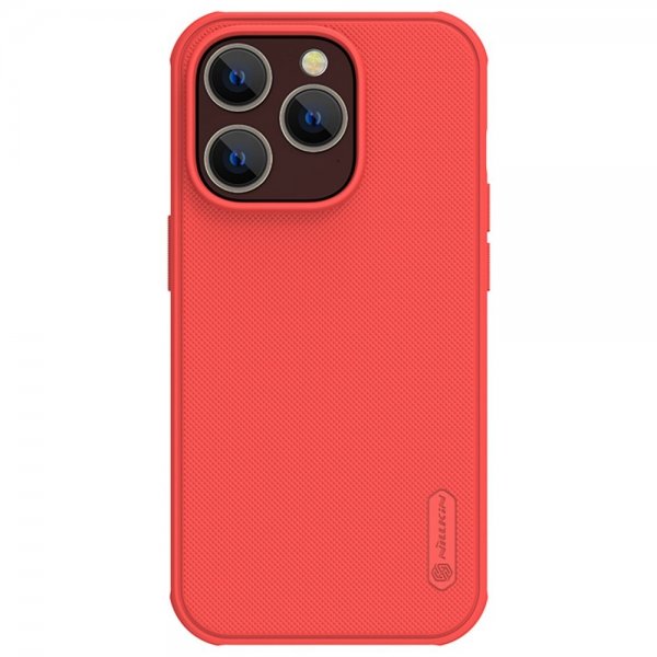iPhone 14 Pro Max Deksel Super Frosted Shield Pro Rød
